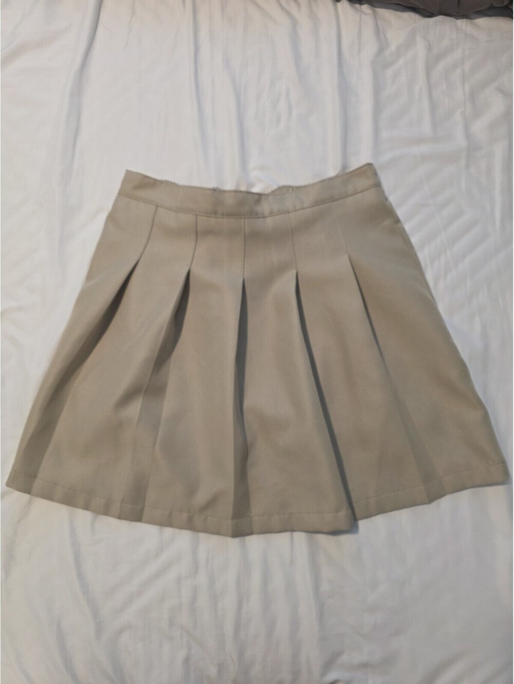 Izod School Uniform Khaki Skirts With Shorts Underneath Size 14.5